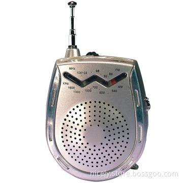 AM/FM two band radio with speaker &amp; antenna,tie